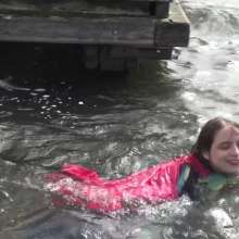 Wamtastic Jessica: Zara Swims 'for the First Time in Forever'.