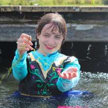 Wamtastic Jessica: Zara Swims 'for the First Time in Forever'.