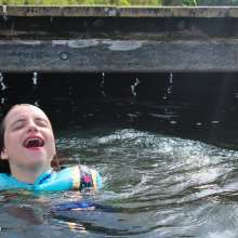 Wamtastic Jessica: Zara Swims 'for the First Time in Forever'.