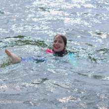 Wamtastic Jessica: Zara Swims 'for the First Time in Forever'.