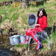 DungeonMasterOne: Bonus quickie: Maude with freezing cold river buckets!