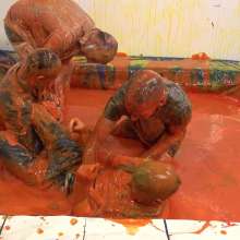 WamtasticUK: 4Feits--4 Guys Messy Forfeits in Pit of Slime