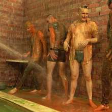 WamtasticUK: 4Feits--4 Guys Messy Forfeits in Pit of Slime