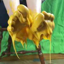 miss_ariel: Ew!  Ariel's Feet in Cheese!