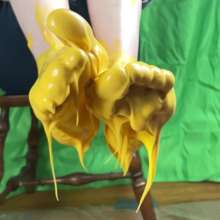 miss_ariel: Ew!  Ariel's Feet in Cheese!