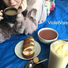 VioletVixen: Blind-folded Festive, Messy Dp: Set to The Nutcracker