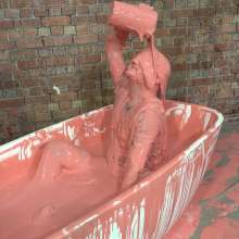 WamtasticUK: Freddie in Bath of Thick Pink Slime