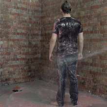 WamtasticUK: Freddie in Bath of Thick Pink Slime