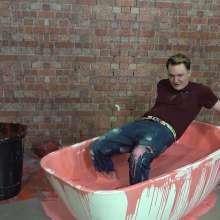 WamtasticUK: Freddie in Bath of Thick Pink Slime
