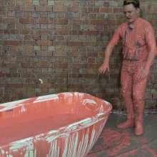 WamtasticUK: Freddie in Bath of Thick Pink Slime