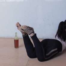 lovingmessy4you: Honey Barefeet, Socks and Mesh