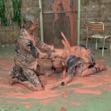 WamtasticUK: Julien and Freddie Denim V Suit Gunge Tank