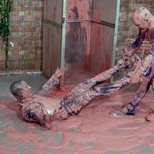 WamtasticUK: Julien and Freddie Denim V Suit Gunge Tank