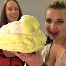 LiquidX: Lisa and Michaela in Full PVC Messing You (pov)