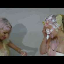 RevSlymsford: Messy Jessie And Cherry Trashed In The Cake Competition