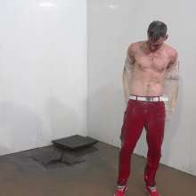 WamtasticUK: MessySte Red Suit Mud Bath