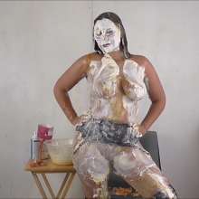 RevSlymsford: Nikki The Sexy French Maid Strips and Gets Messy For You!