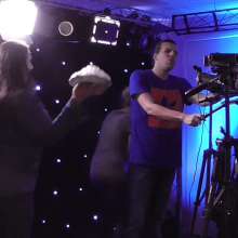 LiquidX: Cameraman Pied and Gunged during Live Filming!