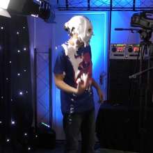 LiquidX: Cameraman Pied and Gunged during Live Filming!