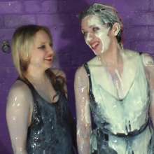 DungeonMasterOne: Running Gear Gunging: Felicity and Lily and lots of goo!