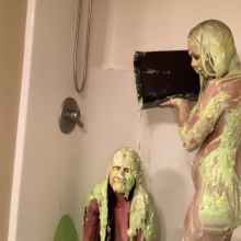 Slimed Models: Zoe and Dani Get Naked, Slimy, and Smelly!