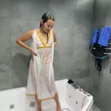 WetPlace: Stunning Anny Shower In Jacuzzi