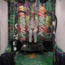 LiquidX: The Human Carwash: Jorgie White Outfit