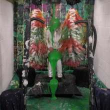 LiquidX: The Human Carwash: Jorgie White Outfit