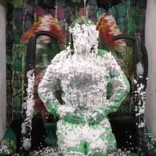 LiquidX: The Human Carwash: Jorgie White Outfit
