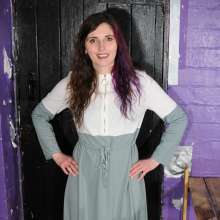 DungeonMasterOne: Maude's two tone dress bath and underwear dip