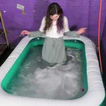 DungeonMasterOne: Maude's two tone dress bath and underwear dip