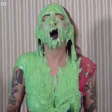 Anglefan: Scarlett Storm gets slimed dressed as a sexy clown!