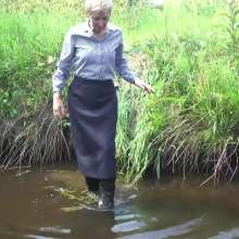 DungeonMasterOne: Susie in Wet Skirt Uniform