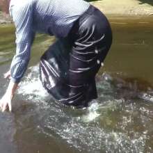 DungeonMasterOne: Susie in Wet Skirt Uniform