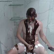 mhop: 2 Pies and a Chocolate Syrup Shower!