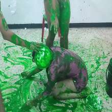 JohnWam: Adonis and John Get Messy