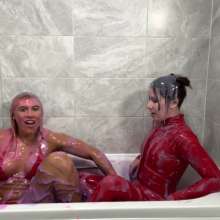 TheGungeZone: Belle and Callie's Messy Gunge Bath