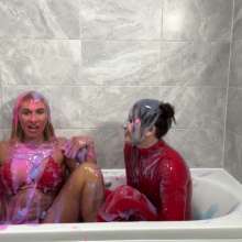 TheGungeZone: Belle and Callie's Messy Gunge Bath