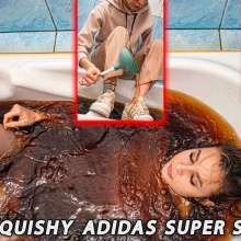 Wet Live Team: Big Squishy Adidas Super Star 4k