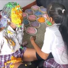 RevSlymsford: Brenda And Luna: Schoolgirl Bully Uses Wam To Trash Nerd