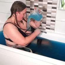 CheekyLuna: Cheekyluna's Warm Blue Jelly Bath