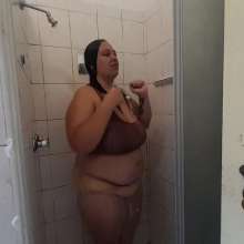 Darkabyss445: Creamed Fun Clean up in the Shower