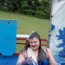 JD and Messy Andi: Prom Queen in the Dunk Tank!
