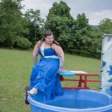 JD and Messy Andi: Prom Queen in the Dunk Tank!