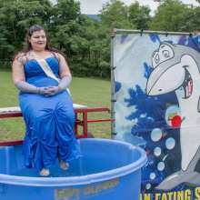 JD and Messy Andi: Prom Queen in the Dunk Tank!