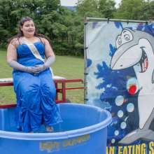 JD and Messy Andi: Prom Queen in the Dunk Tank!