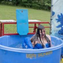 JD and Messy Andi: Prom Queen in the Dunk Tank!