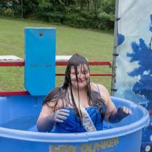 JD and Messy Andi: Prom Queen in the Dunk Tank!