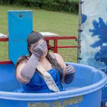 JD and Messy Andi: Prom Queen in the Dunk Tank!