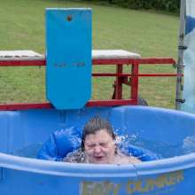 JD and Messy Andi: Prom Queen in the Dunk Tank!